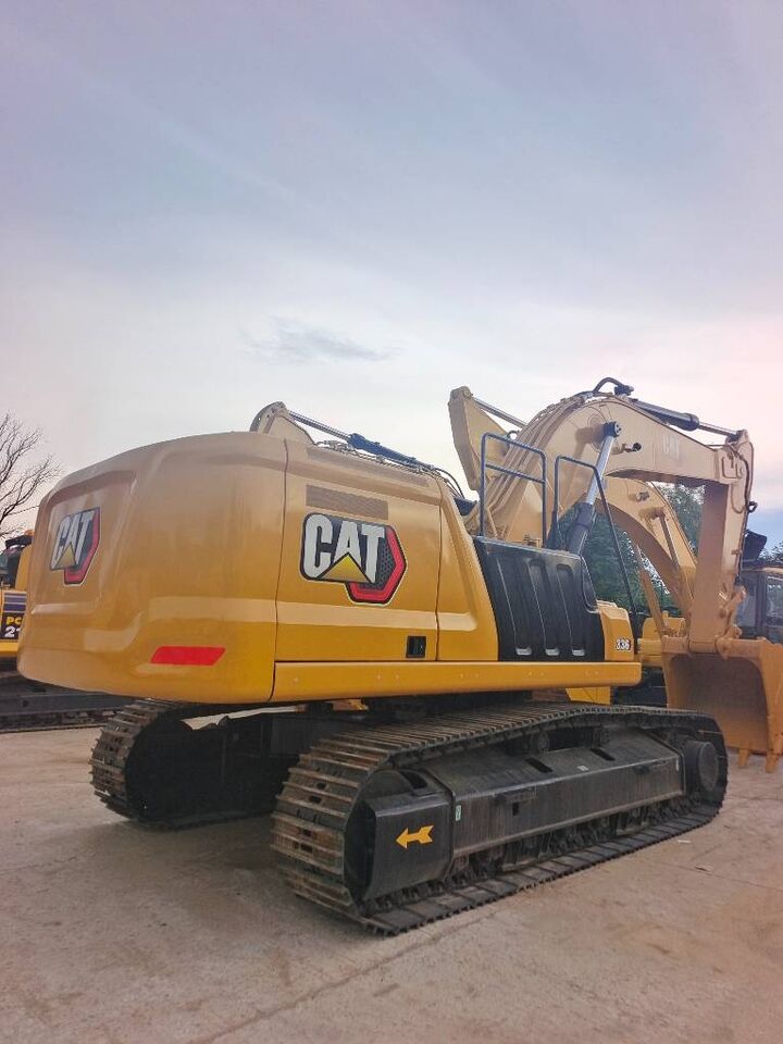 2024 Caterpillar 336 crawler excavator, rear three-quarter view 2024 Caterpillar 336 crawler excavator, rear three-quarter view