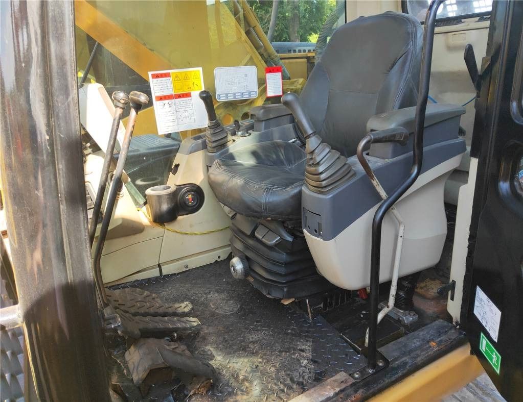 2023 Caterpillar 325C crawler excavator cab interior view 2023 Caterpillar 325C crawler excavator cab interior view