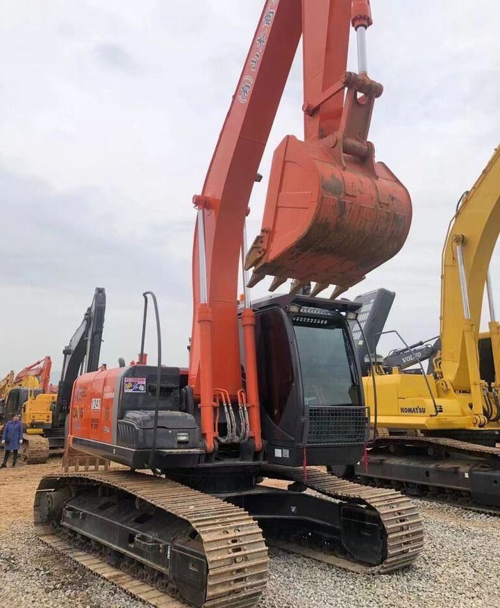 Hitachi ZX200-3 Crawler Excavator, front three-quarter view