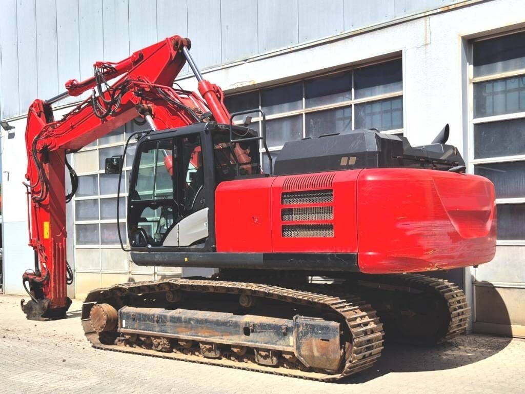 2016 Hitachi ZX300LCN-6 crawler excavator, side view