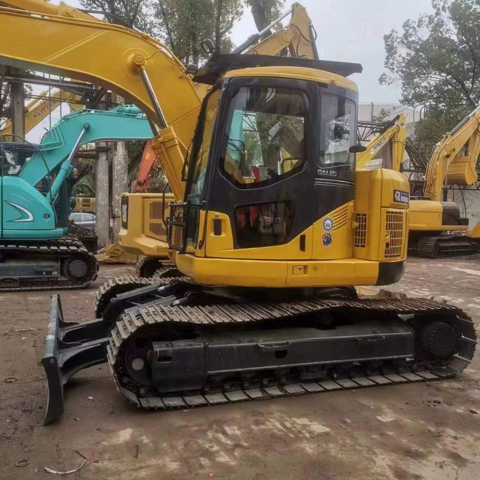2023 Komatsu PC128US crawler excavator, side profile view 2023 Komatsu PC128US crawler excavator, side profile view