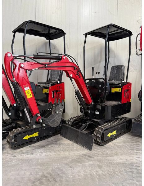 2024 JPC HT-12 mini excavator, front three-quarter view 2024 JPC HT-12 mini excavator, front three-quarter view