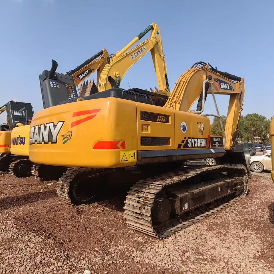 2023 Sany SY305H crawler excavator, rear three-quarter view 2023 Sany SY305H crawler excavator, rear three-quarter view