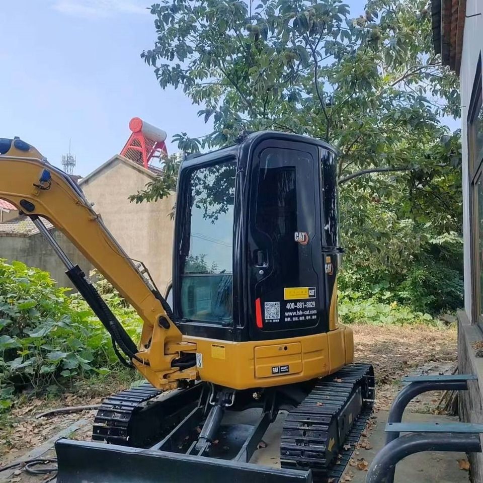 2022 Caterpillar 303.5ECR mini excavator, front three-quarter view 2022 Caterpillar 303.5ECR mini excavator, front three-quarter view