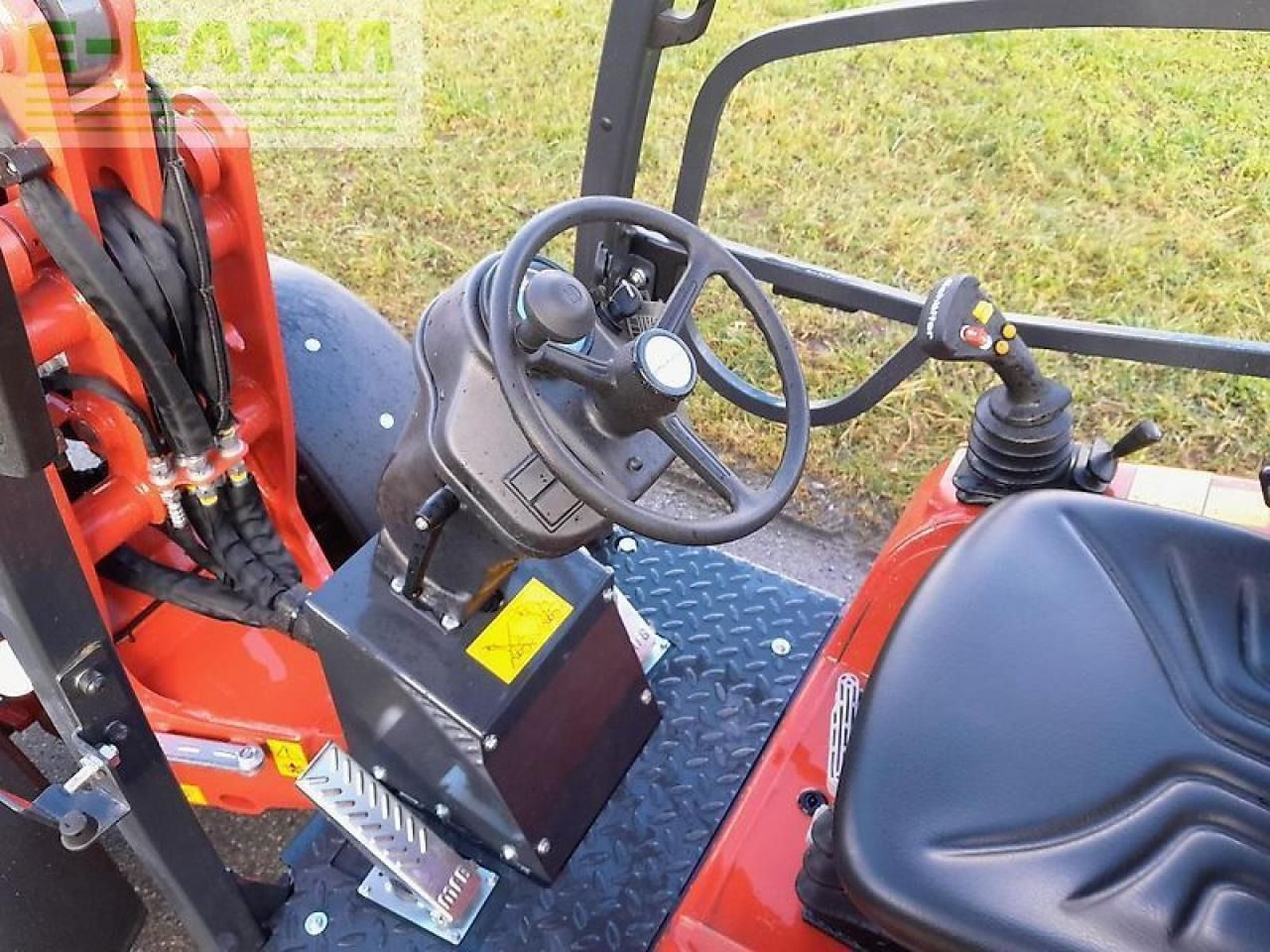 2022 Schäffer 3630 mini excavator operator station view 2022 Schäffer 3630 mini excavator operator station view