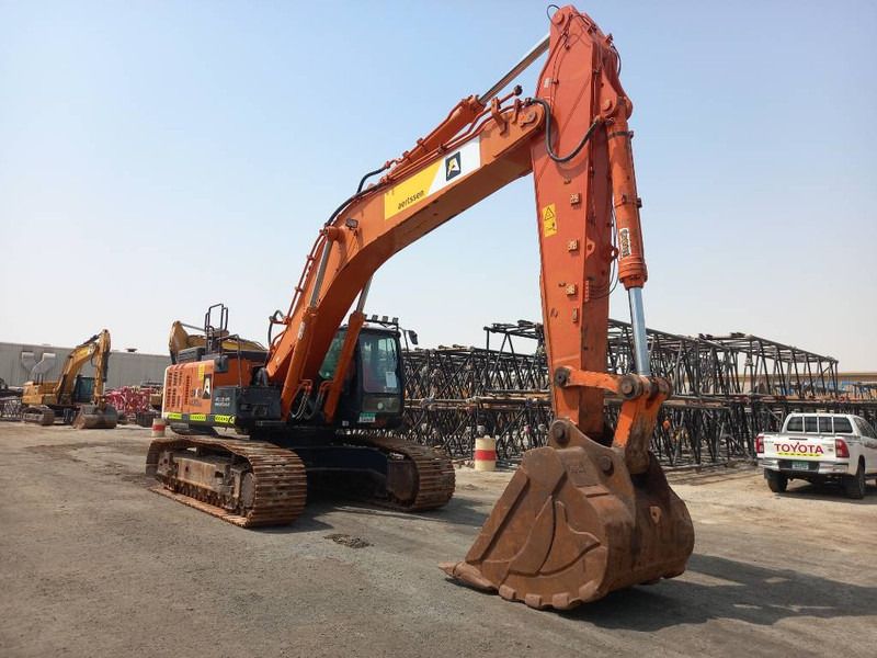 2022 Hitachi ZX470-5G crawler excavator, front three-quarter view 2022 Hitachi ZX470-5G crawler excavator, front three-quarter view