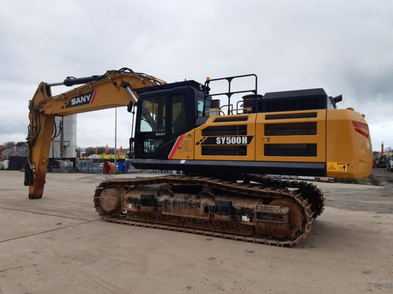 2019 Sany SY500H crawler excavator side view 2019 Sany SY500H crawler excavator side view