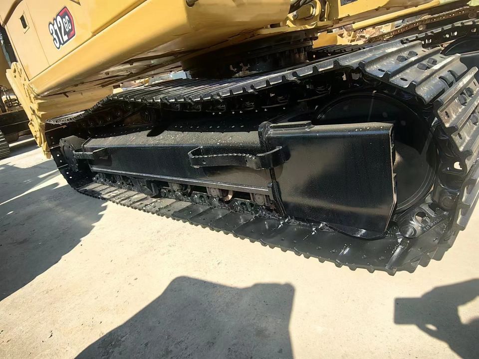 2022 Caterpillar 312GC crawler excavator undercarriage view