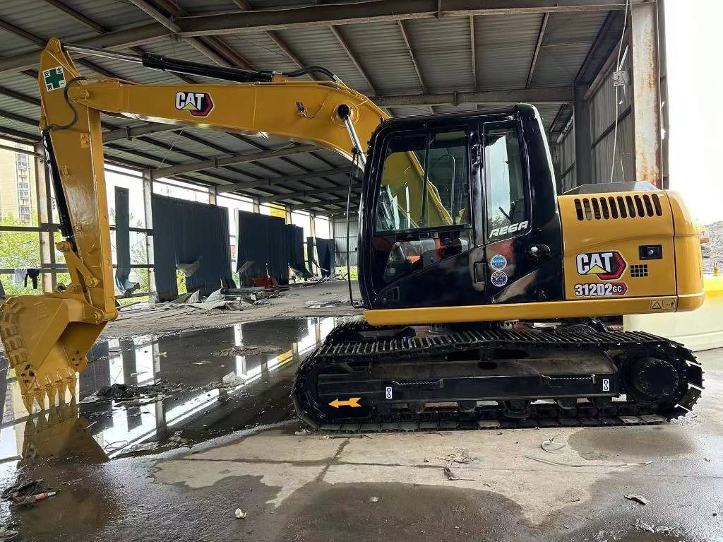 2023 Caterpillar 312D2 GC crawler excavator side view 2023 Caterpillar 312D2 GC crawler excavator side view