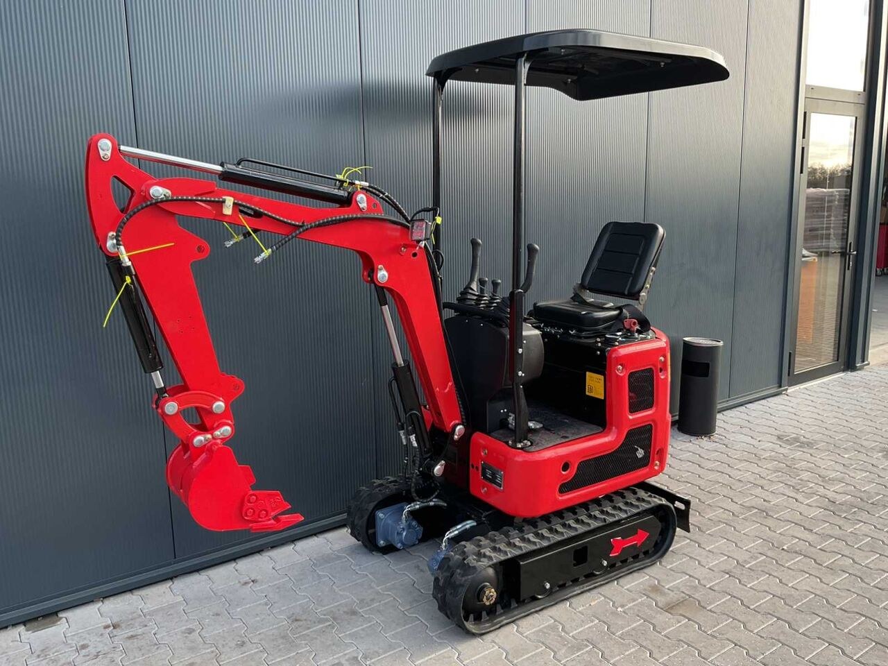2024 Rhino-Cross R319 mini excavator, side profile view