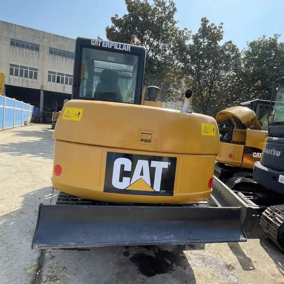 2022 Caterpillar 306D mini excavator rear view
