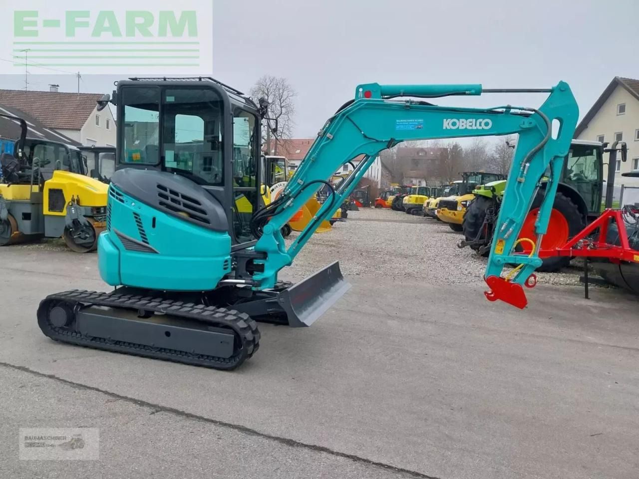 2019 Kobelco SK35 SR mini excavator, side view 2019 Kobelco SK35 SR mini excavator, side view