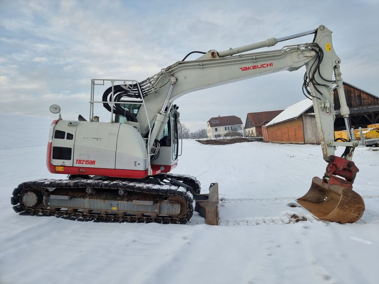 2020 Takeuchi TB2150R crawler excavator, side view 2020 Takeuchi TB2150R crawler excavator, side view