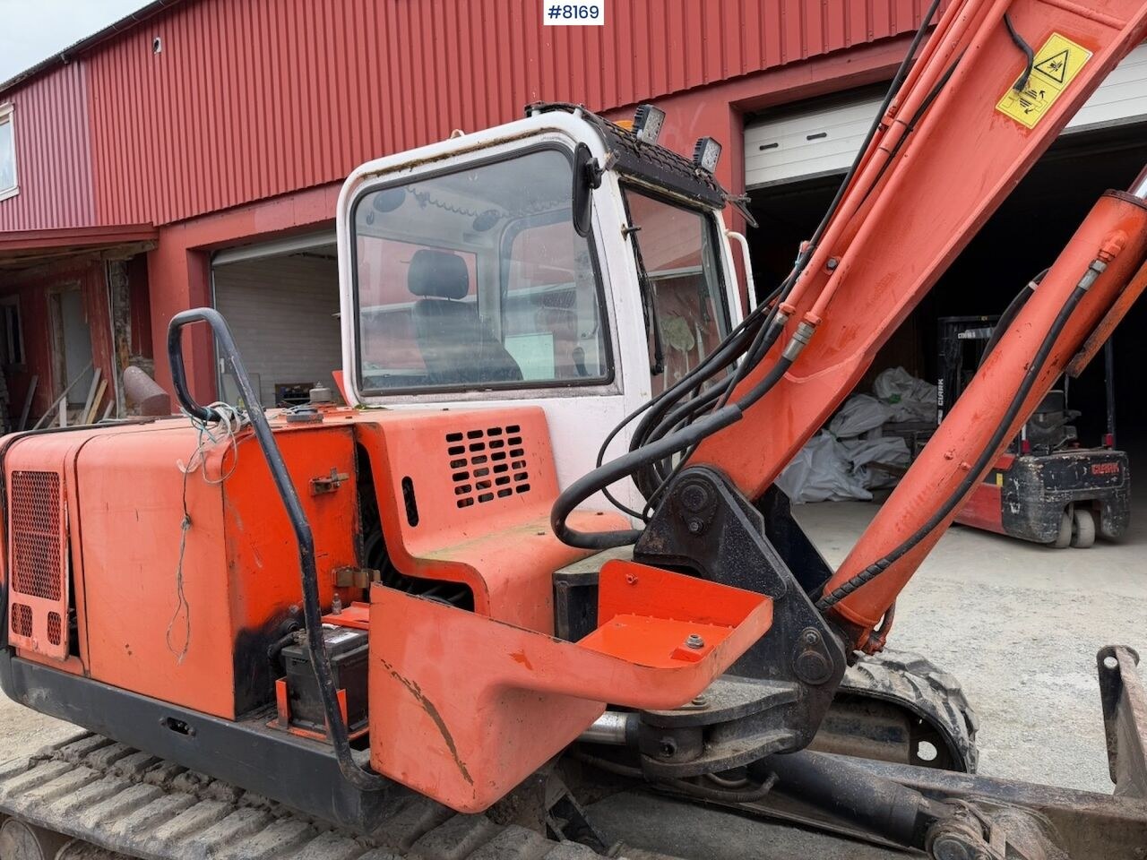 2004 Kubota KX251A crawler excavator side view