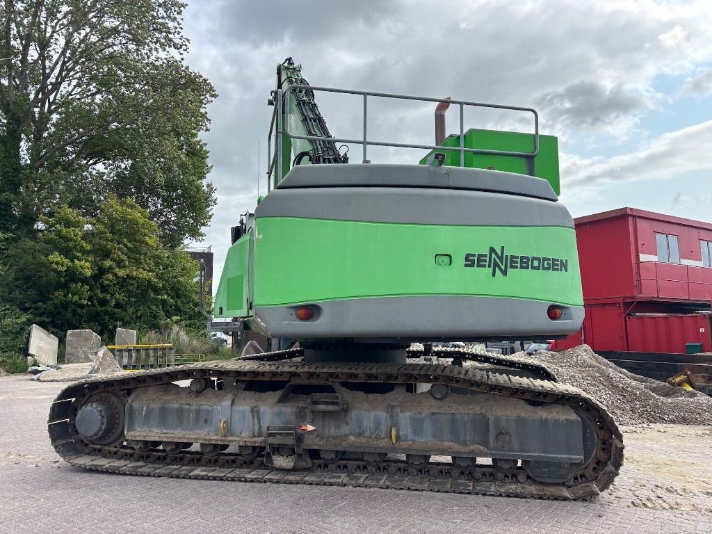 2012 Sennebogen 850R material handler, rear view 2012 Sennebogen 850R material handler, rear view
