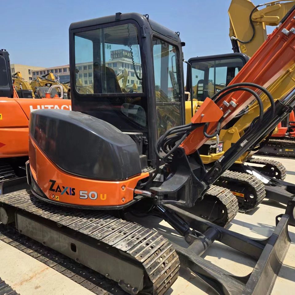 2020 Hitachi Zaxis 50U mini excavator, side view 2020 Hitachi Zaxis 50U mini excavator, side view