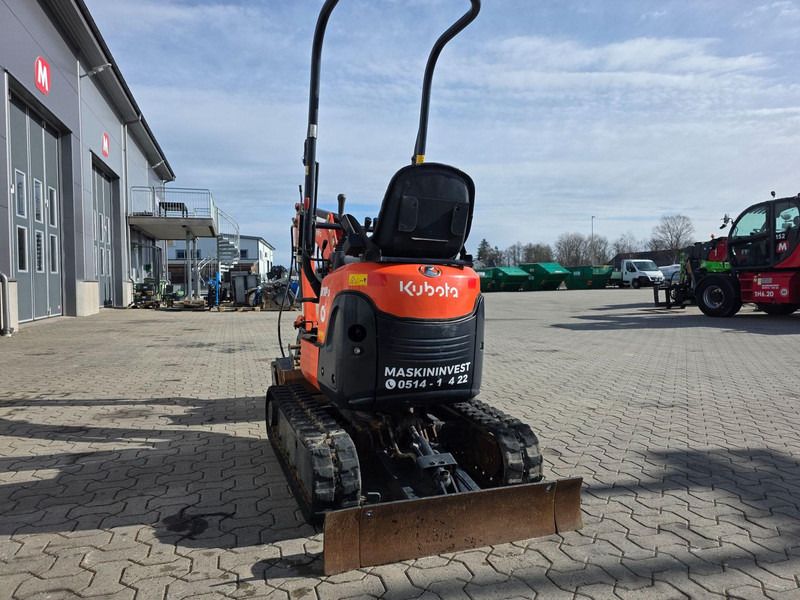 2021 Kubota U10-3 mini excavator, rear view 2021 Kubota U10-3 mini excavator, rear view