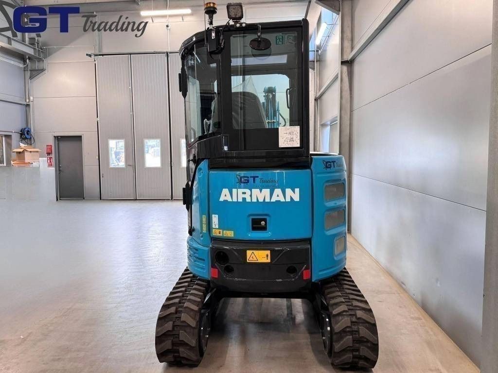 2023 Airman AX26U-7 mini excavator, rear view 2023 Airman AX26U-7 mini excavator, rear view