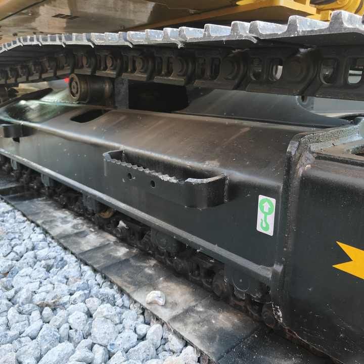 2022 Caterpillar 312D2 crawler excavator track frame detail