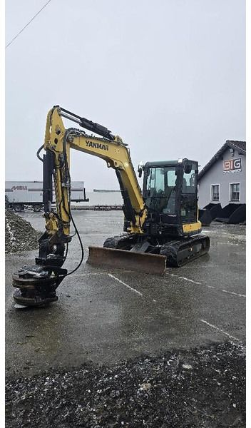 2020 Yanmar SV60-A mini excavator, side view 2020 Yanmar SV60-A mini excavator, side view