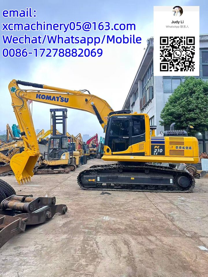 2024 Komatsu PC210LC crawler excavator side view