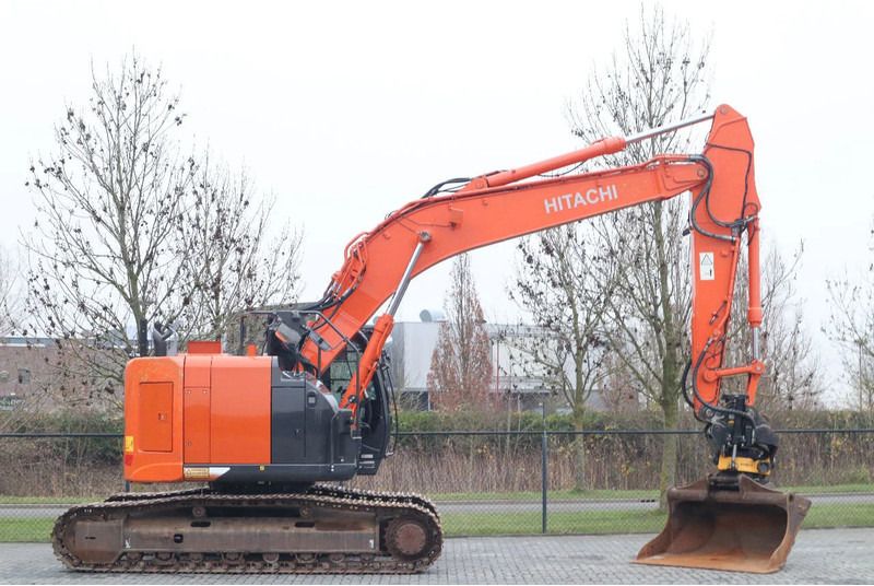 2018 Hitachi ZX225 crawler excavator, side view