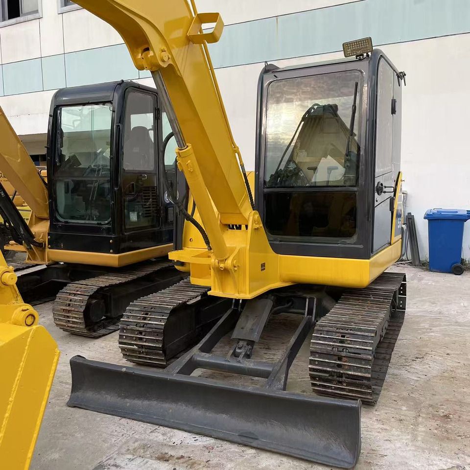 2023 Komatsu PC56-7 mini excavator front view 2023 Komatsu PC56-7 mini excavator front view