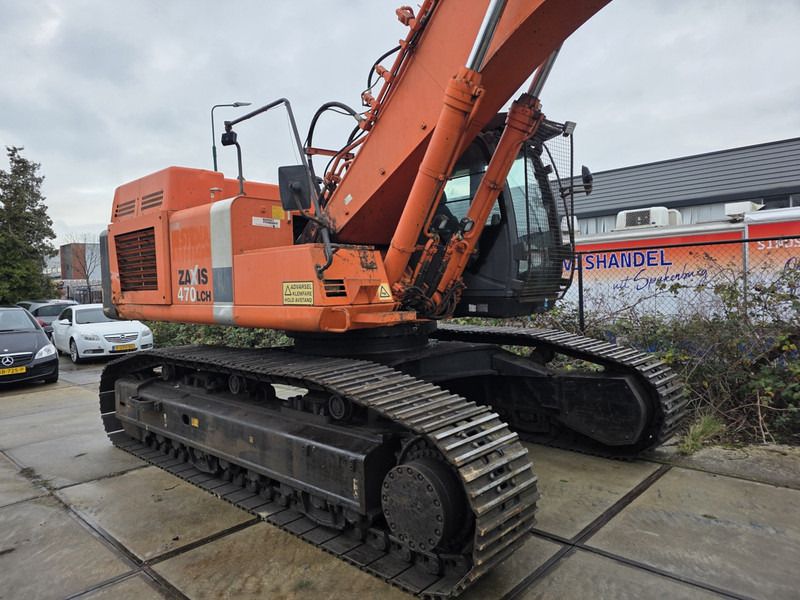 2008 Hitachi Zaxis 470LCH material handler, side view 2008 Hitachi Zaxis 470LCH material handler, side view