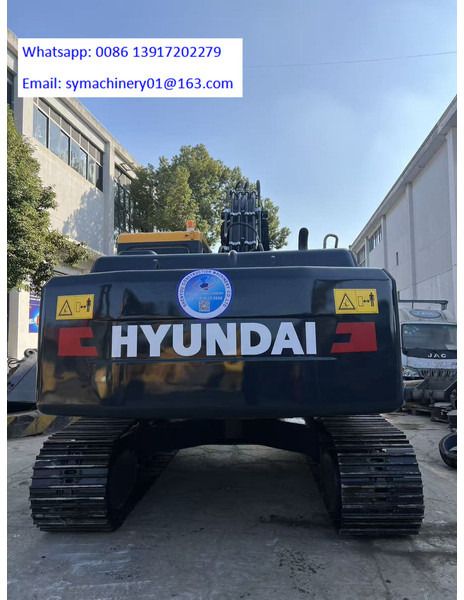 2025 Hyundai HX220HD crawler excavator rear view 2025 Hyundai HX220HD crawler excavator rear view