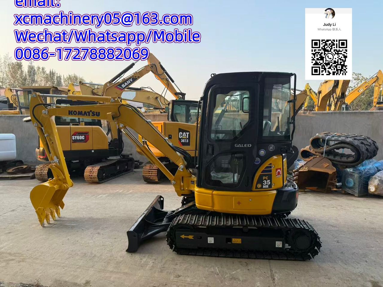 2021 Komatsu PC35 MR mini excavator, side profile view 2021 Komatsu PC35 MR mini excavator, side profile view