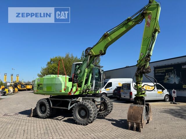 2008 Terex TW150 wheel excavator side view 2008 Terex TW150 wheel excavator side view