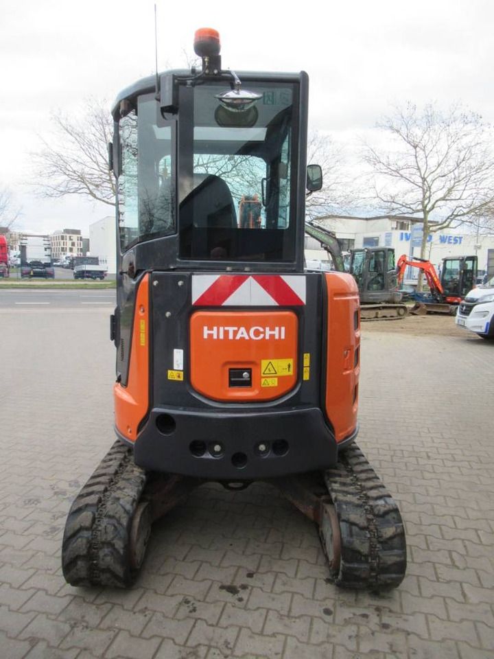 2019 Hitachi ZX33U-5A mini excavator, rear view