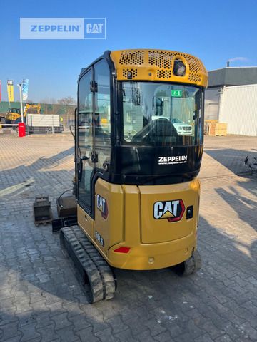 2022 Caterpillar 301.6-05A mini excavator rear view 2022 Caterpillar 301.6-05A mini excavator rear view
