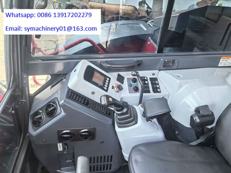 2024 Yanmar VIO85 mini excavator cab interior view