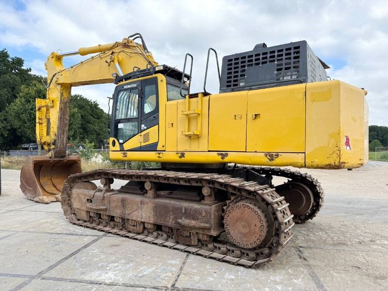 2017 Komatsu PC700LC-11 crawler excavator, rear-side view