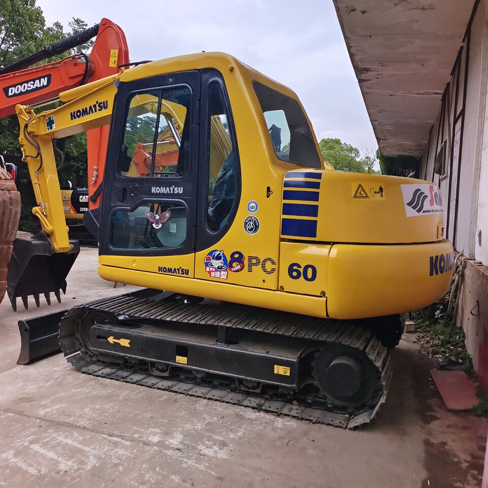 2024 Komatsu PC60-7 mini excavator, side view