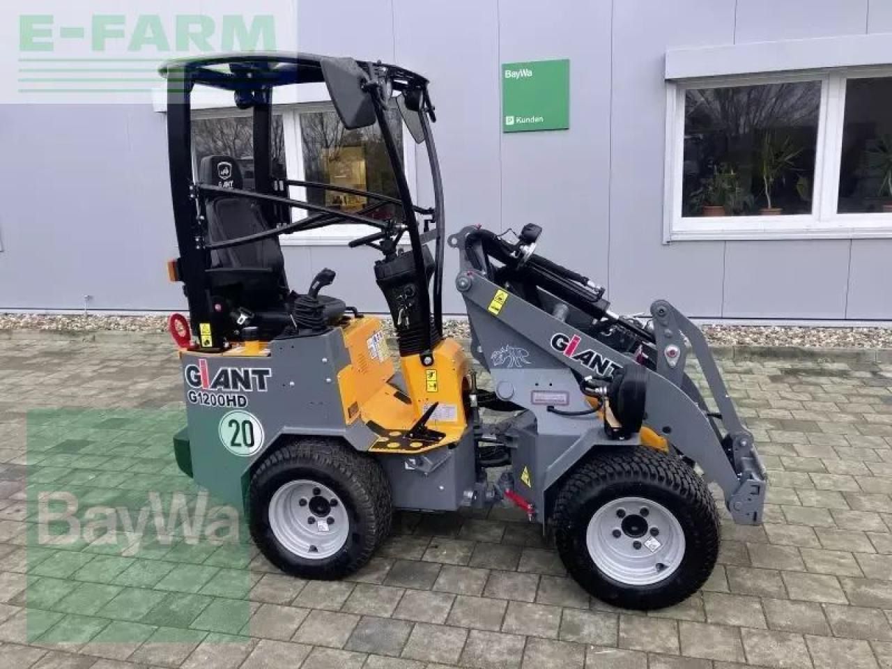 2023 Giant G1200HD mini excavator, side view