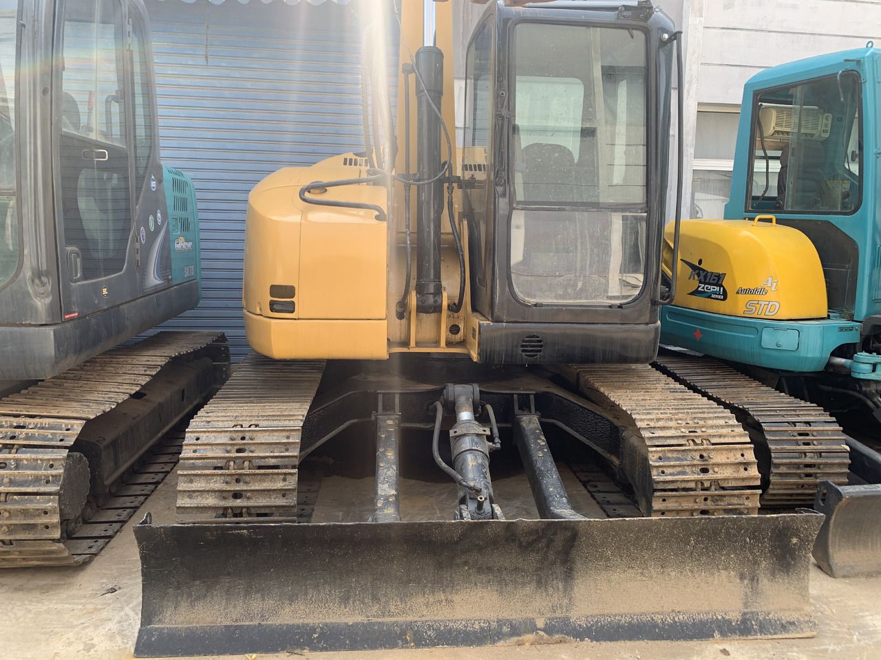 2021 Caterpillar 308D mini excavator front view 2021 Caterpillar 308D mini excavator front view