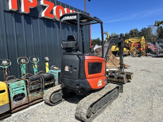 2019 Eurocomach ES25 ZT mini excavator rear view 2019 Eurocomach ES25 ZT mini excavator rear view