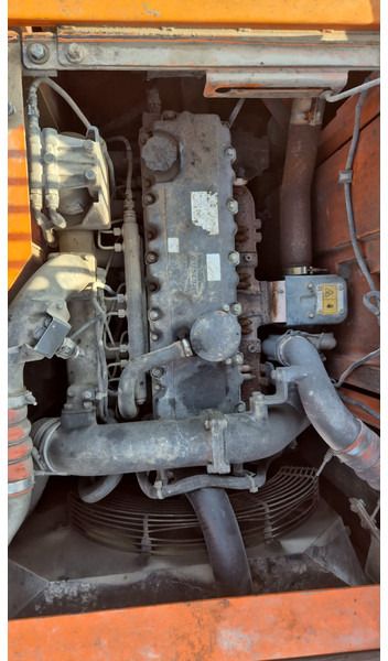2012 Doosan DX235LCR crawler excavator engine compartment view