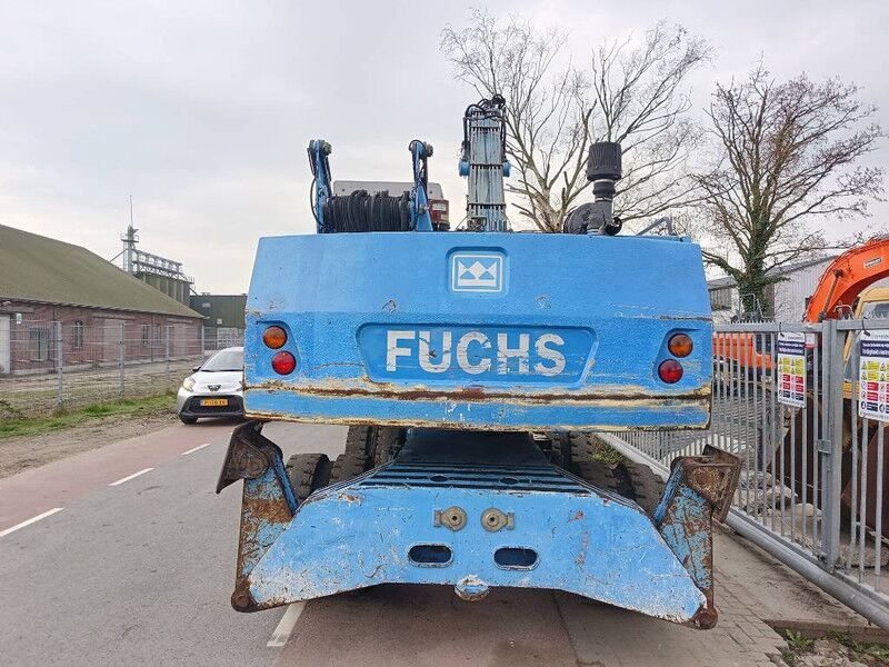 2007 Fuchs MHL331 material handler rear view 2007 Fuchs MHL331 material handler rear view