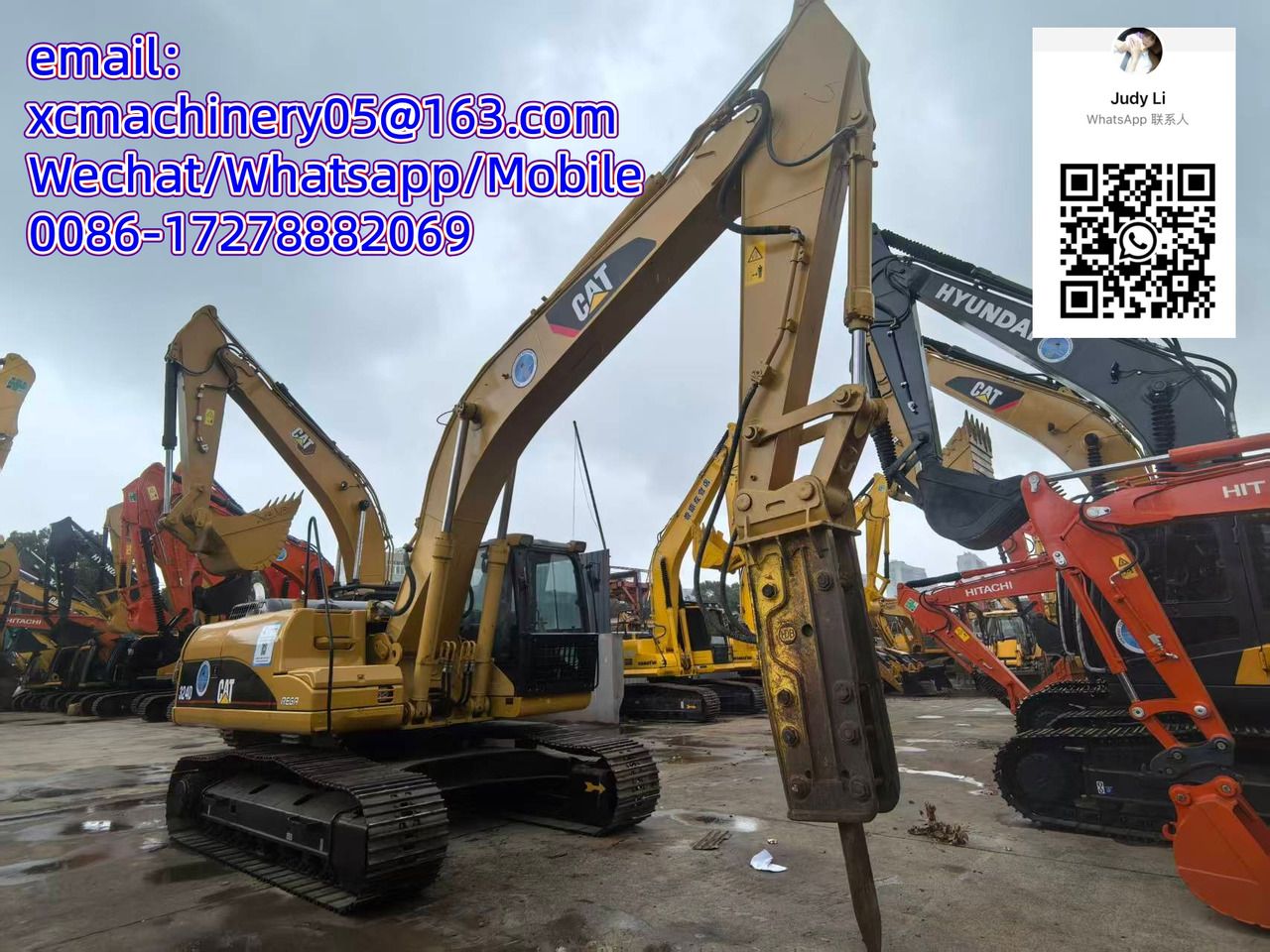 2021 Caterpillar 324DL crawler excavator with hydraulic breaker attachment 2021 Caterpillar 324DL crawler excavator with hydraulic breaker attachment