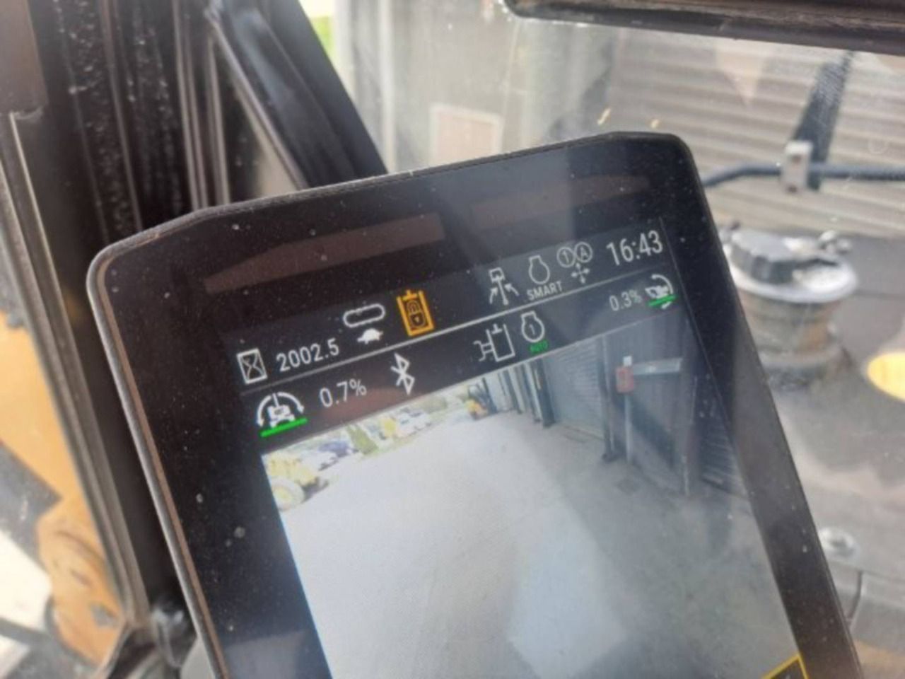 2022 Caterpillar 306CR crawler excavator interior monitor display
