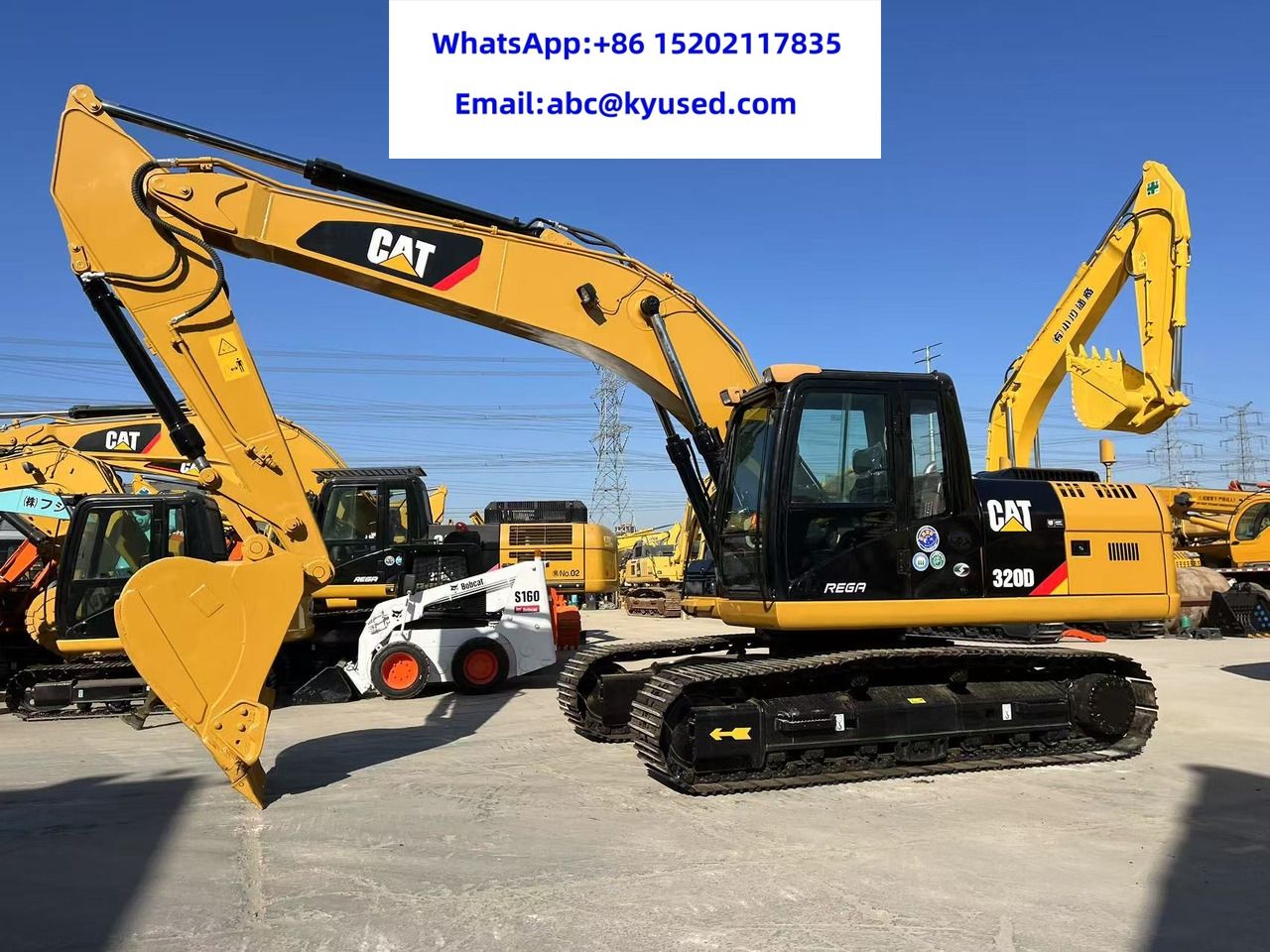 2024 Caterpillar 320D koparka gąsienicowa, widok z boku 2024 Caterpillar 320D koparka gąsienicowa, widok z boku