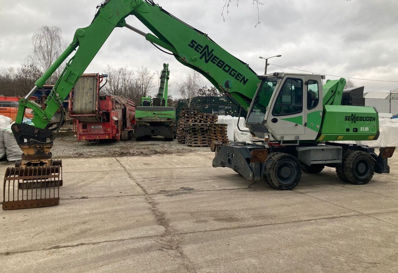 2011 Sennebogen 818M material handler, side profile view
