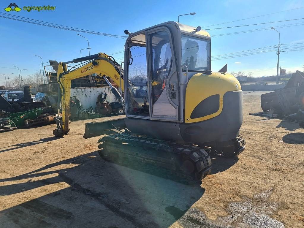 2009 Wacker Neuson 6003 mini excavator, rear three-quarter view 2009 Wacker Neuson 6003 mini excavator, rear three-quarter view