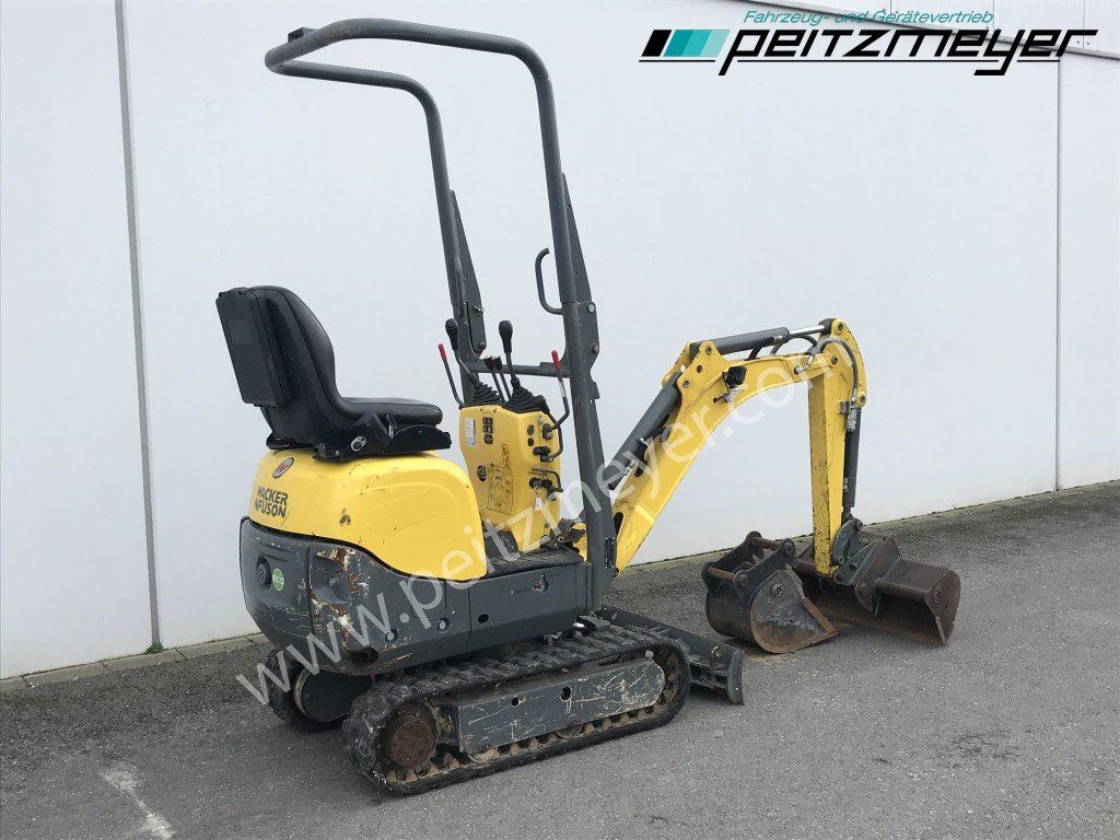 2020 Wacker Neuson 803 mini excavator, rear three-quarter view 2020 Wacker Neuson 803 mini excavator, rear three-quarter view