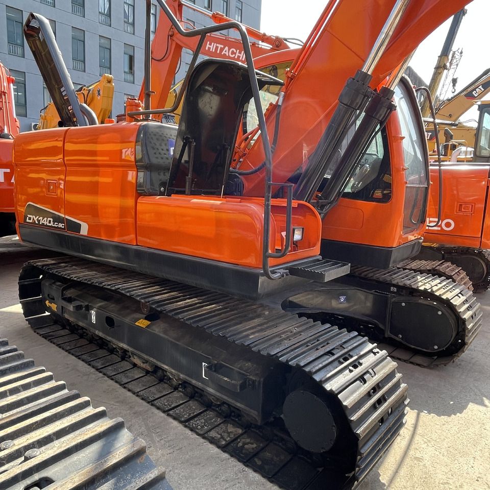 2022 Doosan DX140LC-9C crawler excavator, side view 2022 Doosan DX140LC-9C crawler excavator, side view
