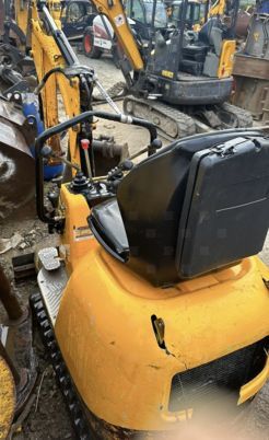 2013 JCB 8008 CTS mini excavator rear view 2013 JCB 8008 CTS mini excavator rear view