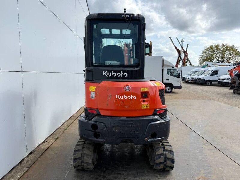 2020 Kubota KX037-4 mini excavator, rear view 2020 Kubota KX037-4 mini excavator, rear view
